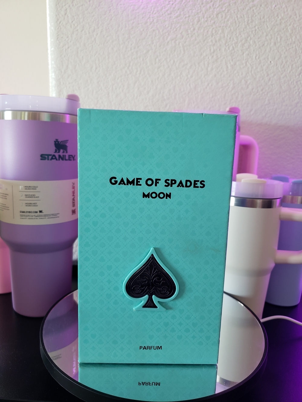 Milano Game of Spades Moon - Teal and Black